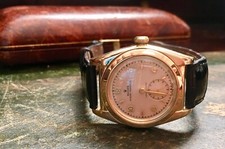 Rolex ovetto bubbleback 1946 ref. 3130 oro rosa 14 carati solid rose gold e box