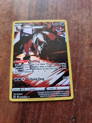 pokemon crown zenith thievul gg17/gg70