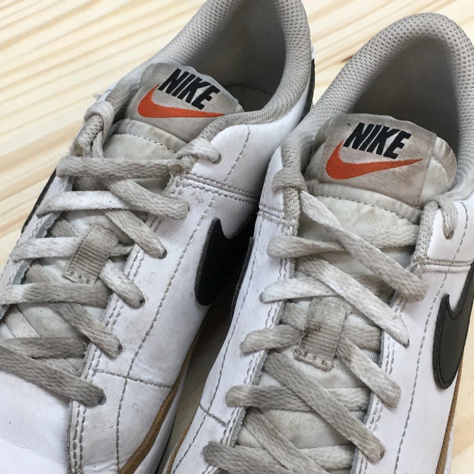 Nike Zapatos Juveniles 5.5 Court Legacy Tenis Blanco Con Cordones Comodidad Bajo DA5380-102 Foto 4 de 4