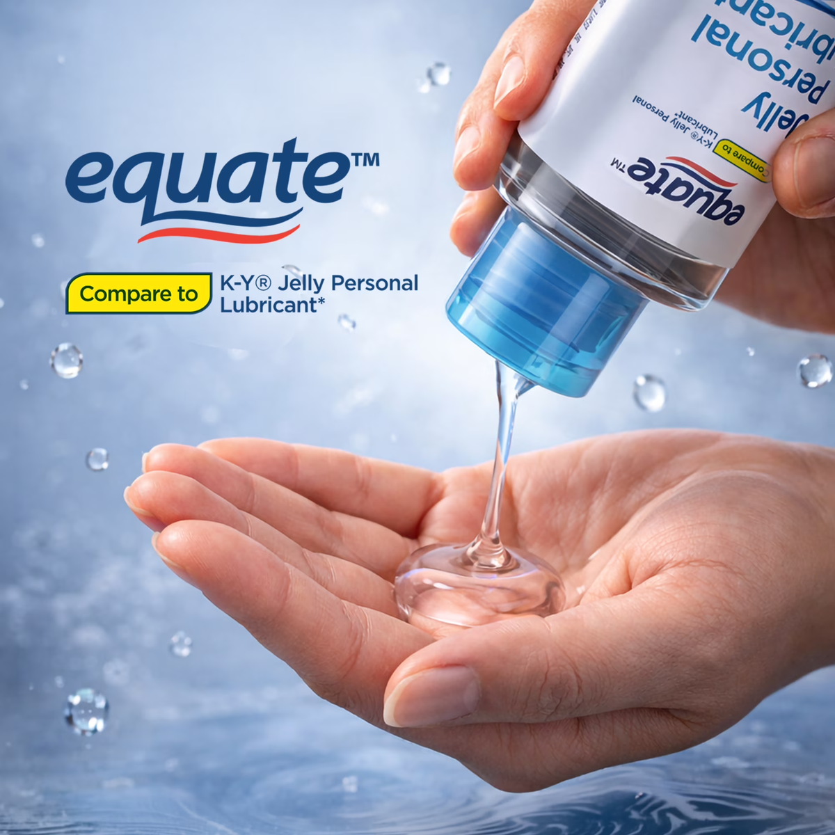 Equate Personal Lubricant Jelly 8 oz Water Based Fragrance Free New  Packaging | eBay