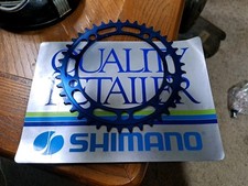 Shimano BMX / 41T x130BCD Blue Chainring NOS Vintage- Old School Mongoose Bmx