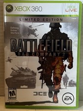 Battlefield: Bad Company 2: Limited Edition Xbox 360 2010 Complete CIB Tested