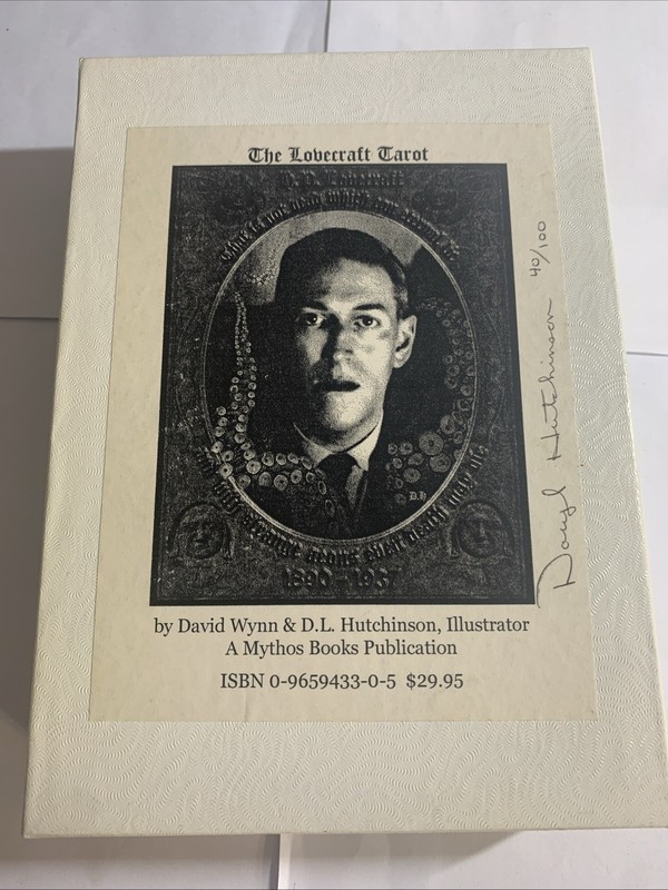 RARE - Lovecraft Tarot 1st Ed.-Signed #40/100 - Cards Wrapped/Never Touched 1997