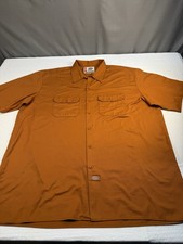 Dickies Men's Short-Sleeve Work Shirt Size Small - Dark Navy