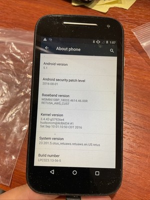 motorola moto e 2nd generation xt1511