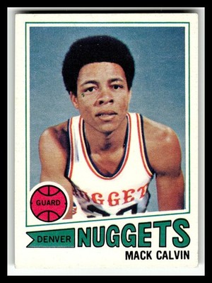 1977-78 Topps #96 Mack Calvin A White Backs