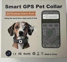 FetchLink C10 Smart GPS Pet Collar, Live Vide...