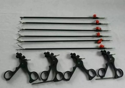 Laparoscopic Grasper Scissors Dissector Inserts With Handle Instrument
