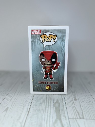 Funko Pop! Vinilo: Marvel - Zombie Deadpool #661 - Imagen 4 de 7