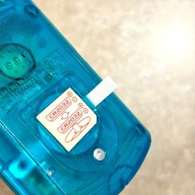 SEGA Dreamcast Clear Aqua Blue Visual Memory Unit VMU DC  HKT-7000 US Seller