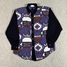 Vintage Roper Women’s Western Shirt XL? Aztec Colorful Shoulder Pads