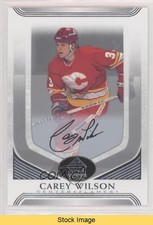 2020-21 SP Signature Edition Legends Silver Script Carey Wilson #123 READ 1j9q