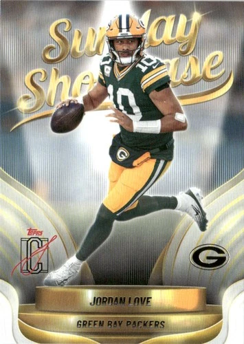 2025 Topps Signature Jordan Love Green (RAW)