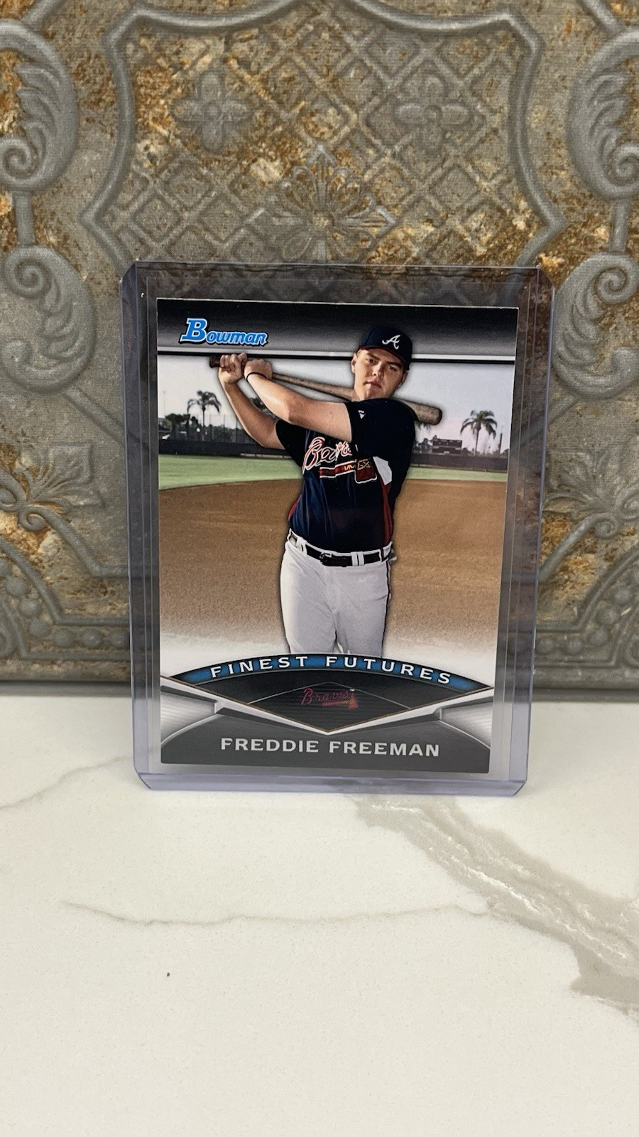 Freddie Freeman RC 2011 Bowman Finest Futures Card FF10 Atlanta Braves
