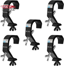 Heneng 5 Pcs Stage Light C Clamps, Fits OD 1.18"-2" Truss, Truss Clamp Hook for