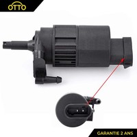 Scheibenwaschpumpe Vorne FüR Kangoo Express R19 R21 Schwarz 12V 2-Polig