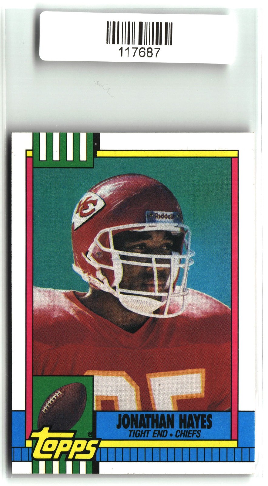 Jonathan Hayes 1990 Topps #252