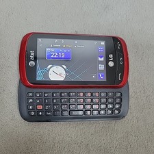 LG Xpression C395 Red QWERTY Slider Phone Unl...