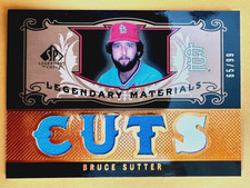 Bruce Sutter 2007 SP Legendary Cuts Legendary Materials #LM-BS Triple  #'d 65/99