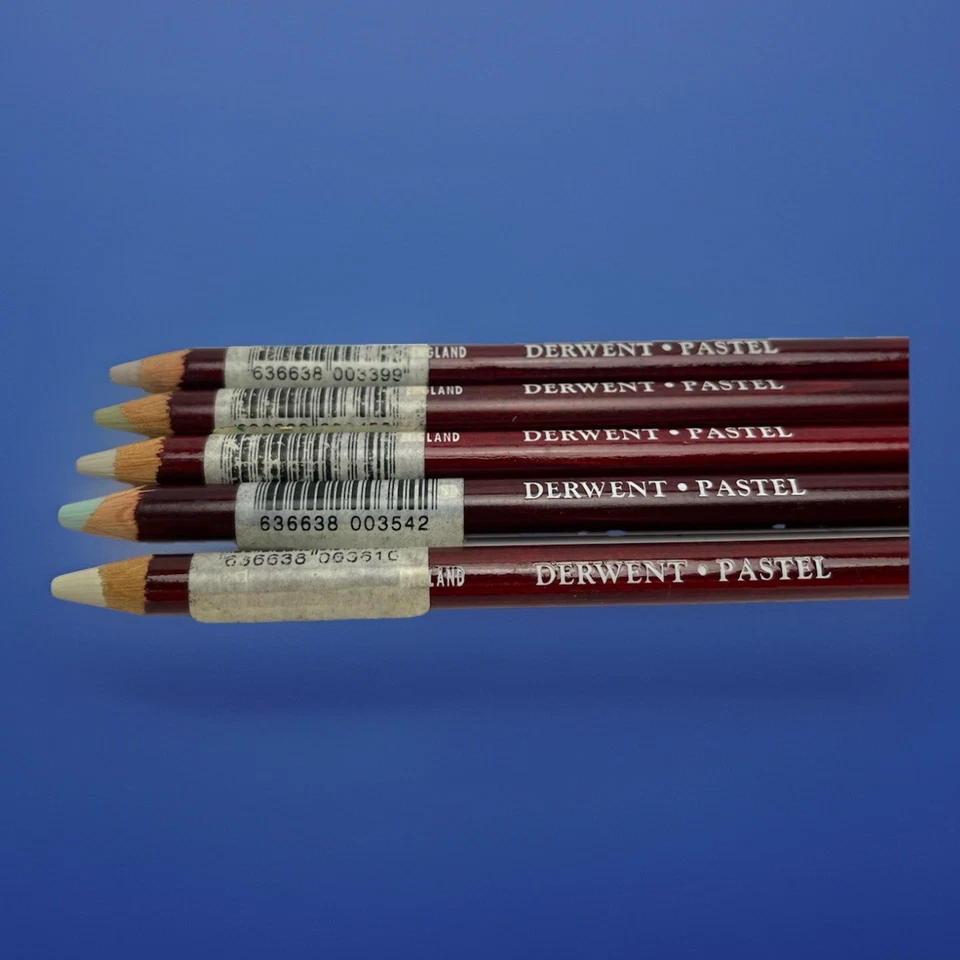 Derwent Pastel Colored Pencils Custom Shade Set of 5 66F 74F 77F 78F 79F New - Image 4 of 4