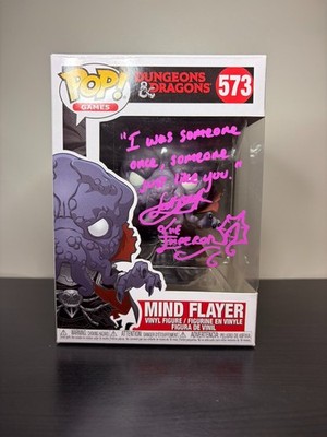 Funko Pop Mind Flayer 573 Baldur's Gate 3 BG3 Emperor 1189 D&D Signed Auto RARE