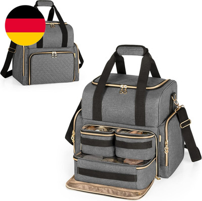Luxja Kulturbeutel Zum Tragen, Kulturtasche Für Damen & Männer, Kosmetiktasche F