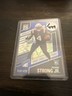 Pierre Strong Jr. 2022 Elite #163 RC Blue Status Parallel 98/499 Jersey #