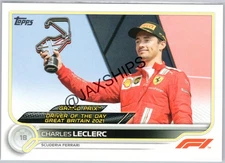 🏎️2022 Topps Formula 1 Driver of the Day Charles Leclerc #182✨