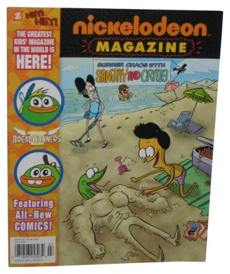 Nickelodeon Juli 2015 Kinderzeitschrift Buch (Sanjay & Craig Cover)