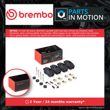 Brake Pads Set fits MERCEDES SPRINTER 906 2.1D Front 2006 on Brembo 0044206720