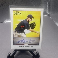 2010 TRISTAR Obak Alex White Auto Autograph #28/50