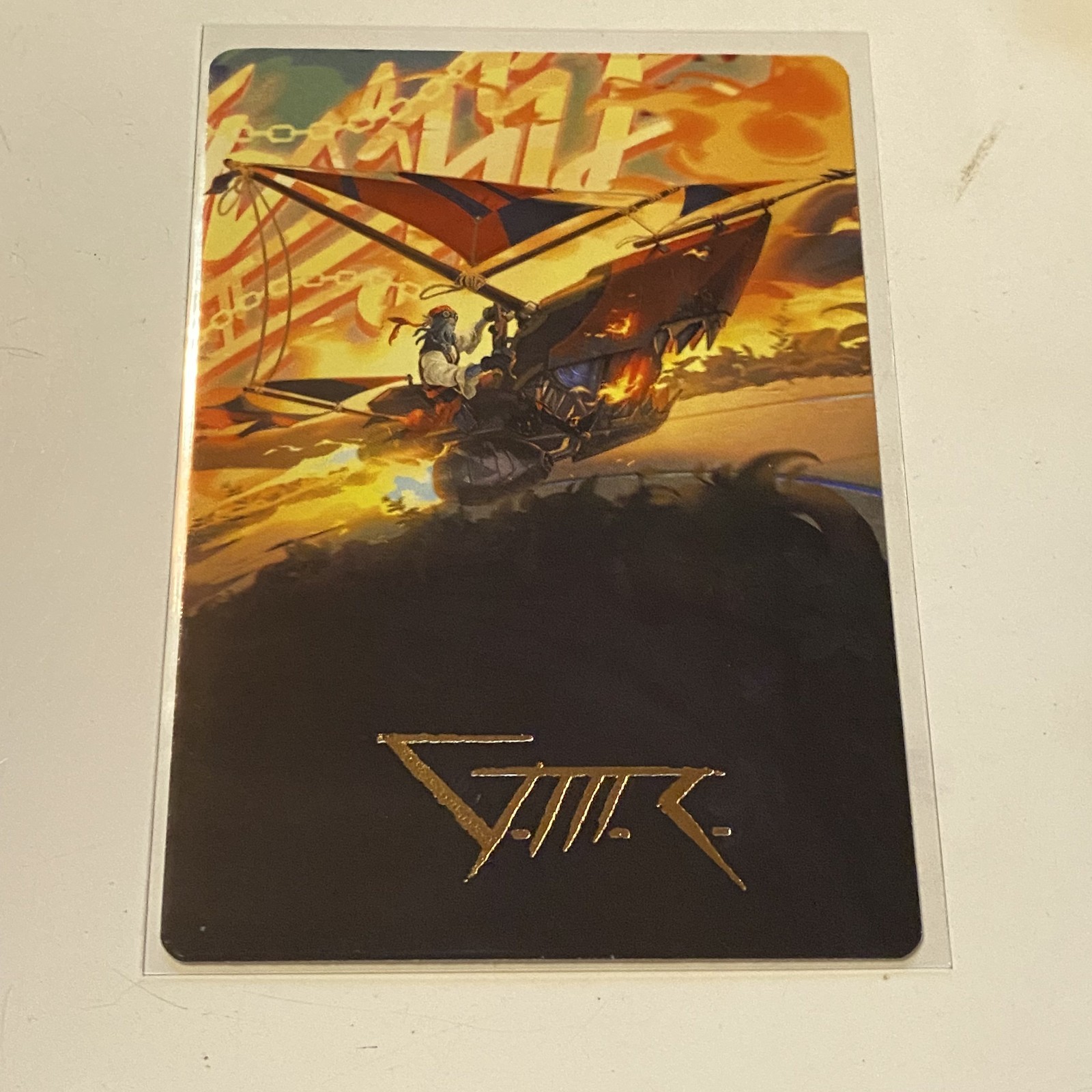 Boosted Sloop Art Card Art Series: Aetherdrift  - Magic The Gathering TCG