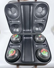 Henselite Super-Grip Heavyweight Model size 0 Bowls In Carry A Case