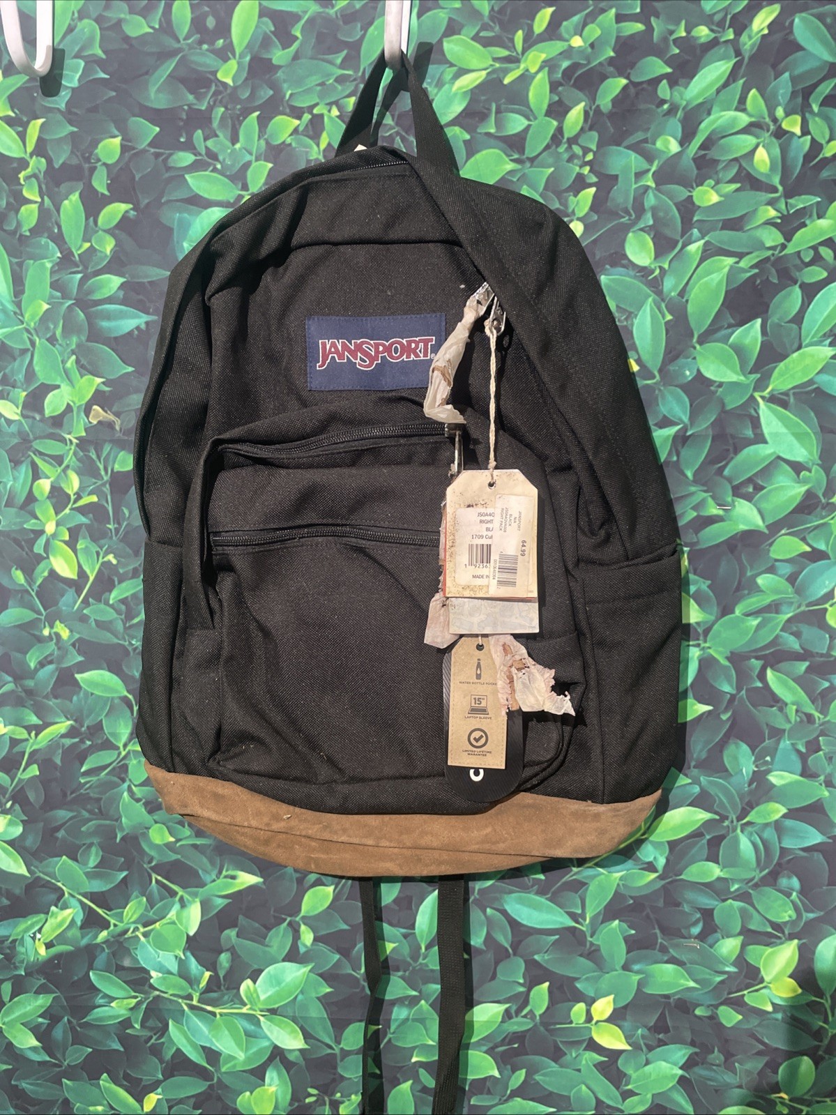 Jansport Right Pack Black With Defects