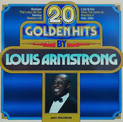 Louis Armstrong 20 Golden Hits NEAR MINT MCA Records Vinyl LP