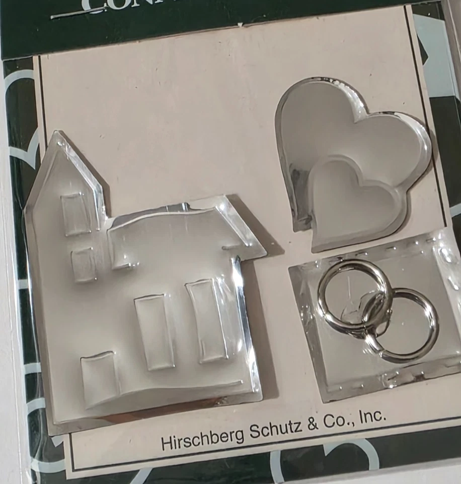 Декоративные металлические украшения СОЕДИНЕНИЕ КАРТ - СВАДЕБНАЯ ЧАСОВНЯ - 3 шт. - Изображение 2 из 2