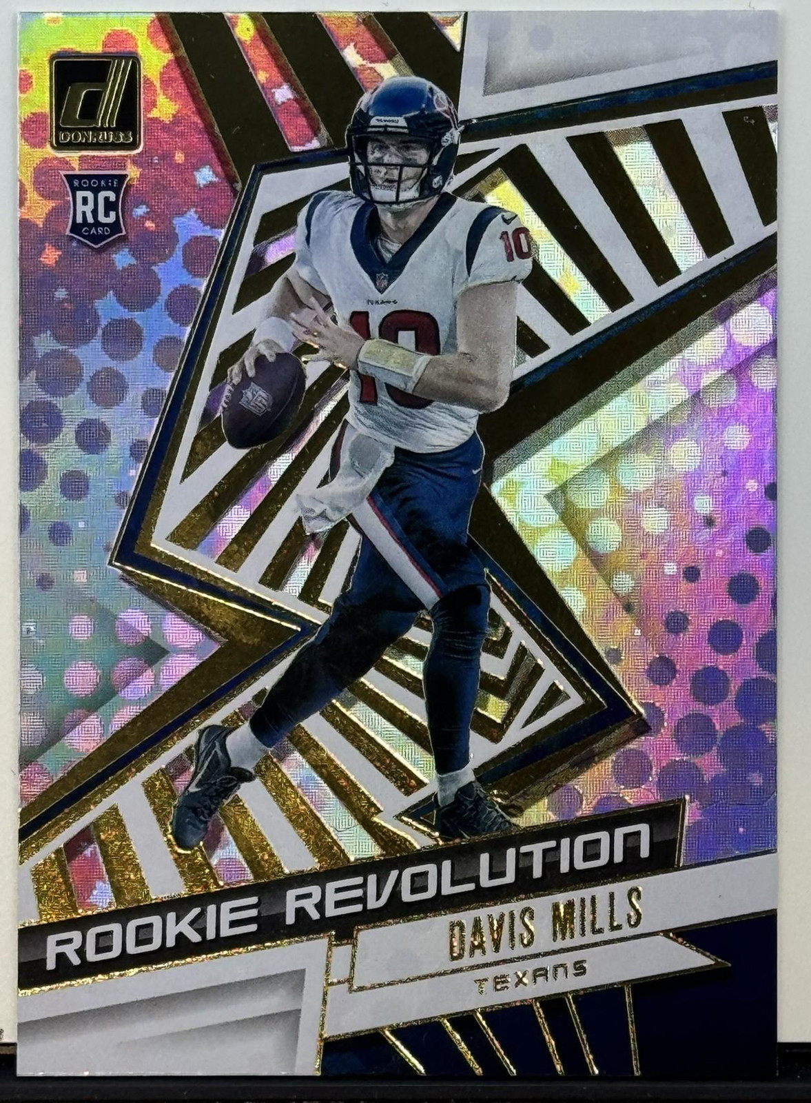 2021 Panini Donruss #REV-DMI Davis Mills Rookie Revolution RC