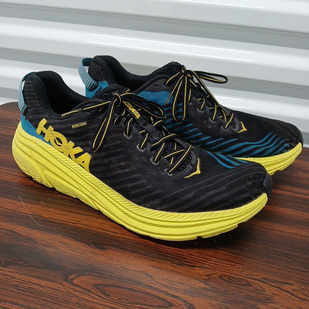 Hoka One One Mens Rincon 1102874 BCTRS Black Citrus Running  display picture 3