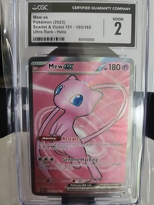 Mew ex 193/165 Sv: Scarlet & Violet 151 Holo for sale online | eBay