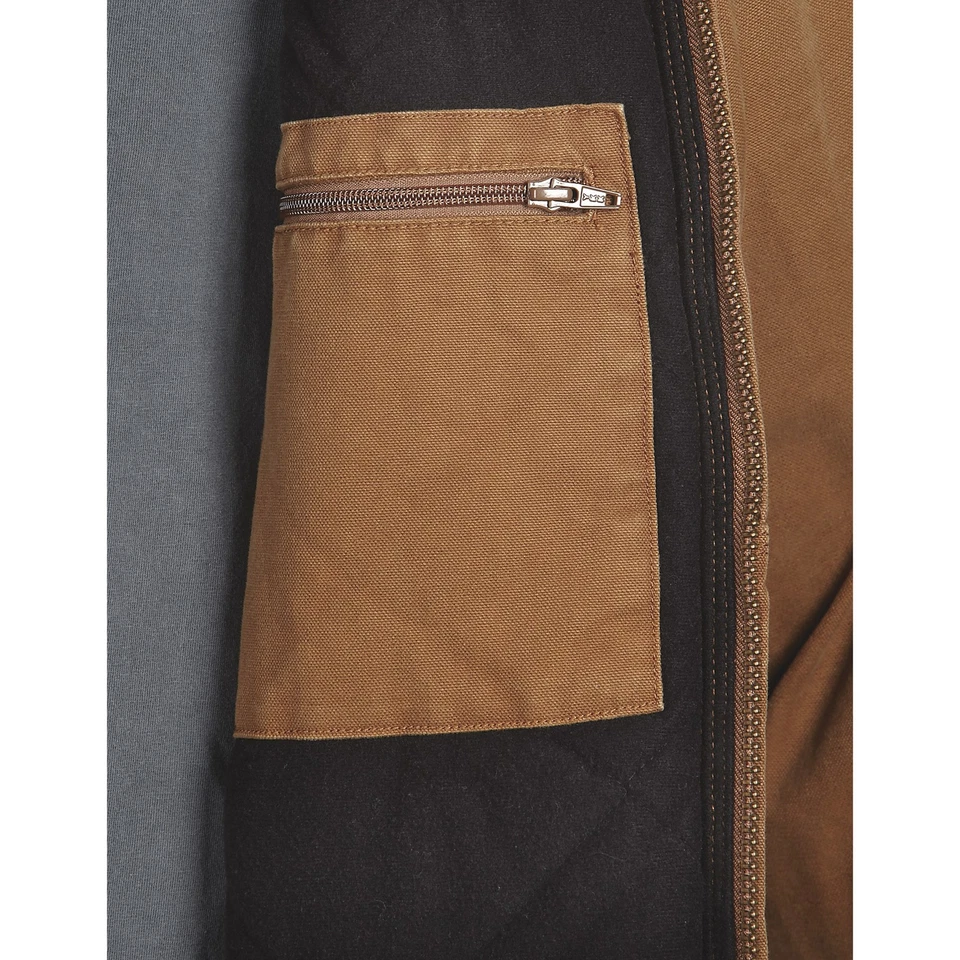 Gravel Gear Men's Hooded Tundra Jacket - Brown, XL - Image 3 of 4