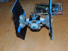 2005 Lego Star Wars 7263 Tie Fighter with Light Up Vader 100% complete manual