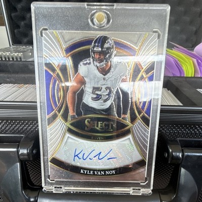 Panini 2025 Select Football Kyle Van Noy Ravens Autograph Signatures #SP-KVY