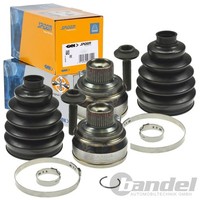 2X Spidan Antriebswellengelenk Satz Radseitig Passend FüR Audi A4 A5 A6 A7 A8 Q5