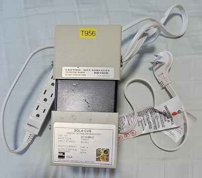 SOLA CVS Constant Voltage 60VA Transfromer 23-13-060-2 95-130v to 120v