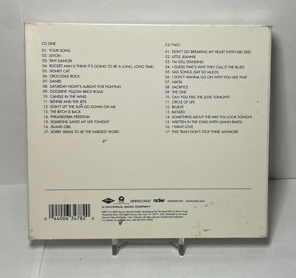 1 CENT 2xCD Elton John – Greatest Hits 1970-2002 - Image 2 of 3