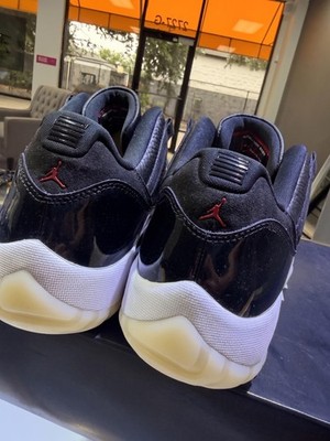 Nike Air Jordan 11 Retro Low “72-10/Black White” AV2187-001 Size 6.5 - Jordan 11 Retro Low 72-10 for sale online | eBay main image 3