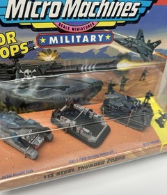 1994 Micro Machines Terror Troops #13 Steel Thunder & #15 Rattler Renegades-NEW