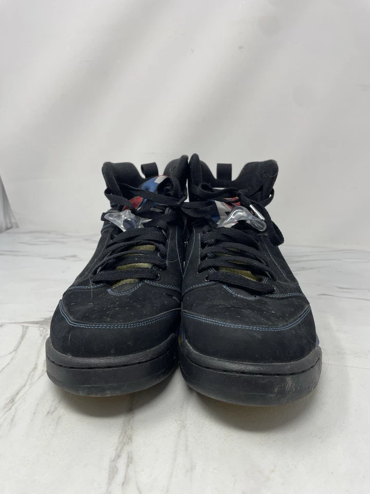 Jordan Sixty Plus Zapatillas Hombre 11 Negro Rojo Universitario Azul Francés RARO 364806 062 Foto 2 de 4