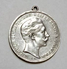Deutsches Reich 1908..3 Mark Wilhelm II Kaiser König Preussen Silber