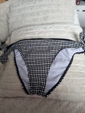 WOMENS RESORT BIKINI Gingham bottoms new SIZE 20 PLUS SIZE new
